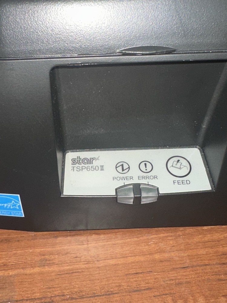 Star Micronics TSP650II 654IIBI2 Bluetooth Printer Uber Eats DoorDash
