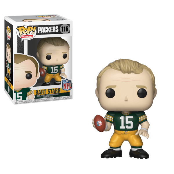 Funko Pop! NFL Packers: Bart Starr #116 w/ Protector