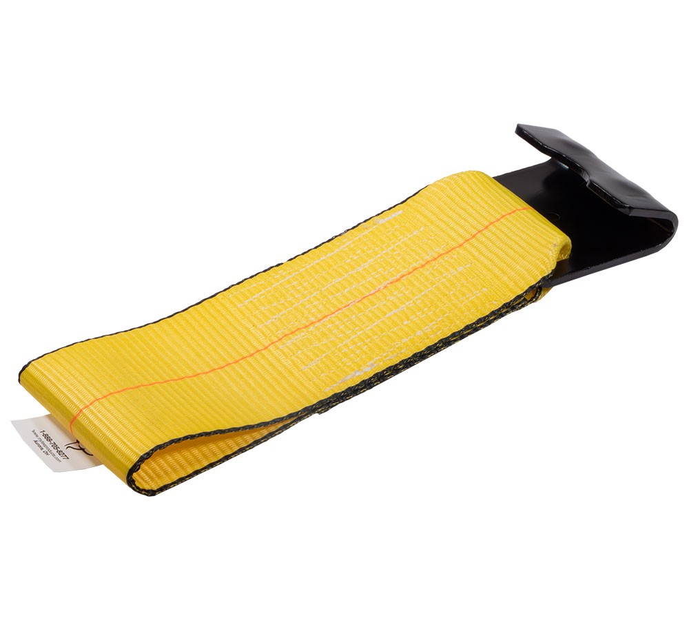 4PK 4"x11" Replacement Fixed End Tie Down Strap w/Flat Hook & Bolt Loop 5400 lbs