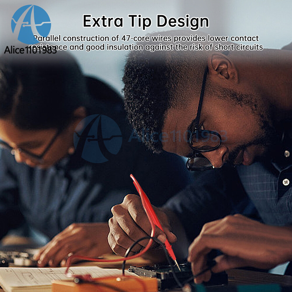 Multimeter Tester Cable Multi Meter Test Lead Probe Wire Pen Cable Needle Tip