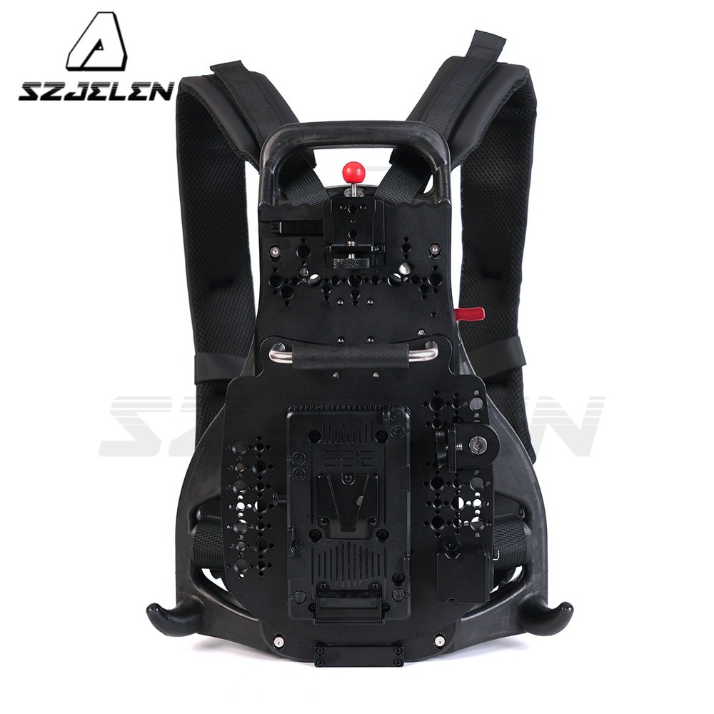 Camera Battery Backpack V-mount/B-mount XLR Power Output Handle Fixing Plate