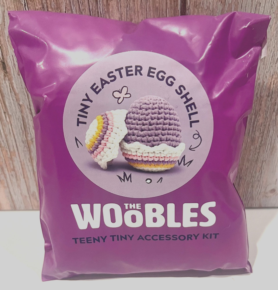 Tiny Easter Egg Shell The Woobles Teeny Tiny Accessory Kit New Sealed