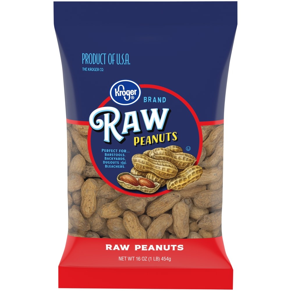 KG Raw Peanuts 16 oz - 5 Pack