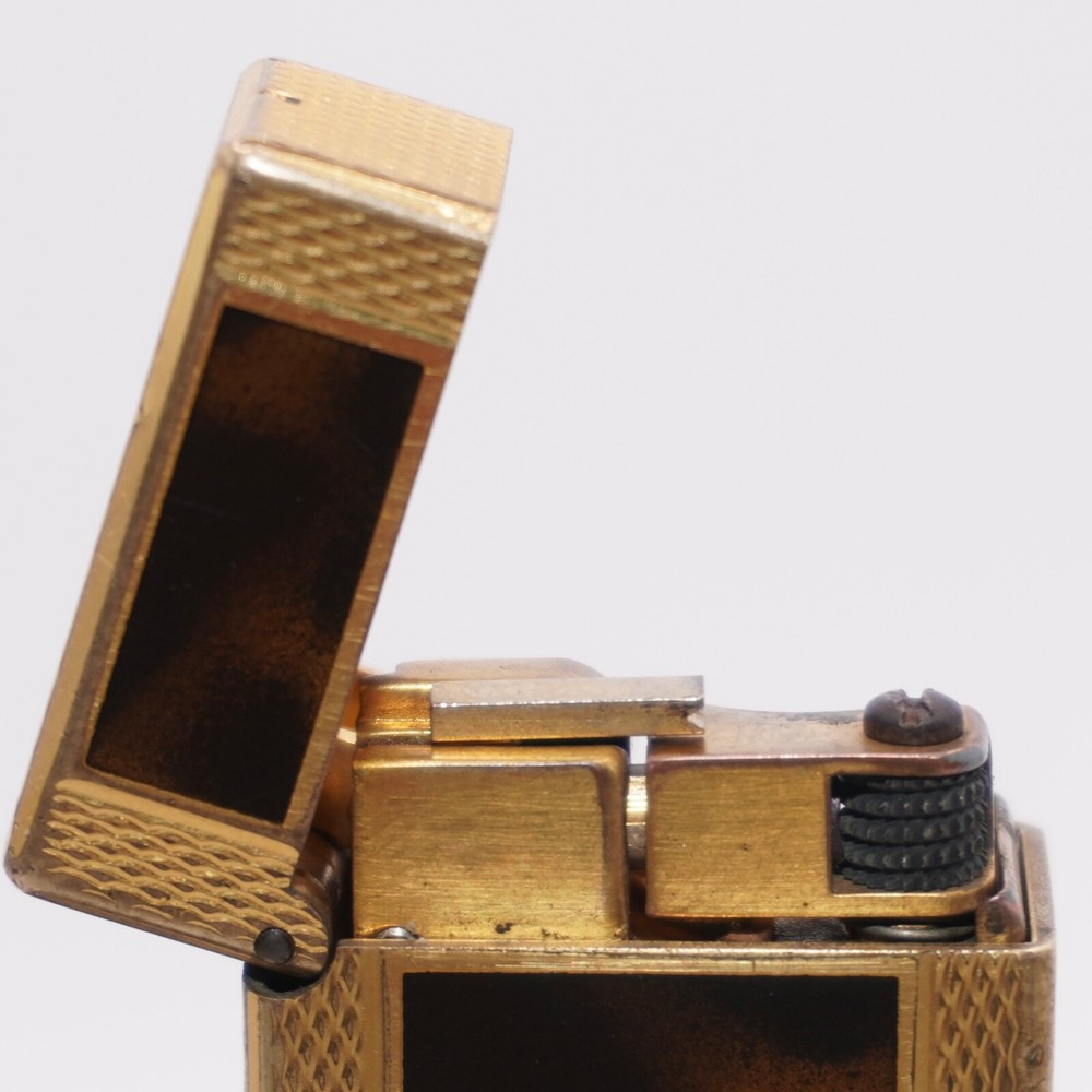 Dunhill Lighter Brown Shell-Ultrasonically cleaned_Working
