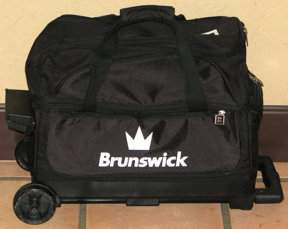 Brunswick 2 Ball Rolling Bowling Bag