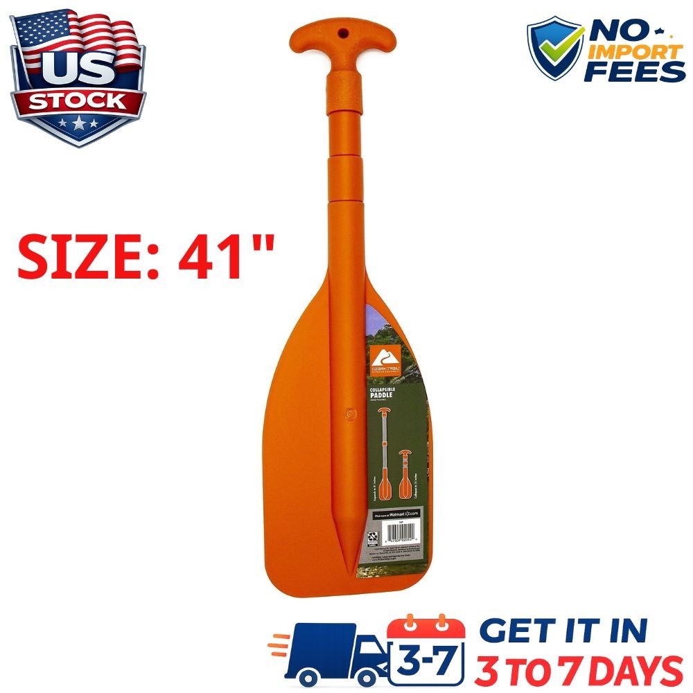 41" Plastic Collapsible Paddle with Aluminum Shaft