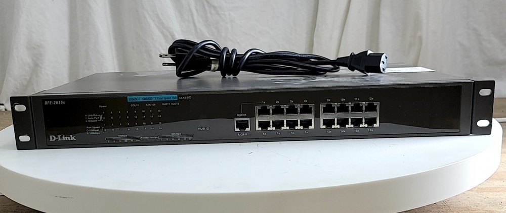 D-LINK DFE-2616X 16-Port Stackable Ethernet Hub