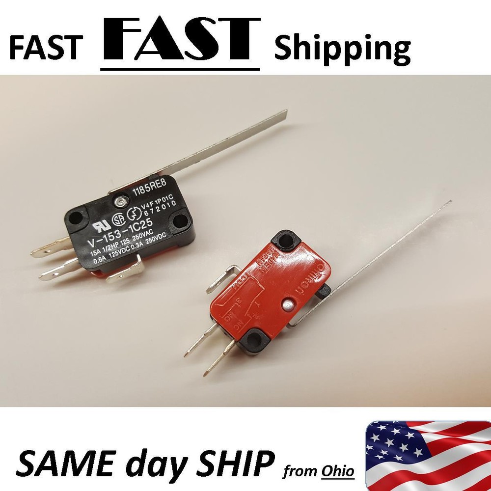 Micro / limit switch SW ---- LONG ARM ---- 1185RE8