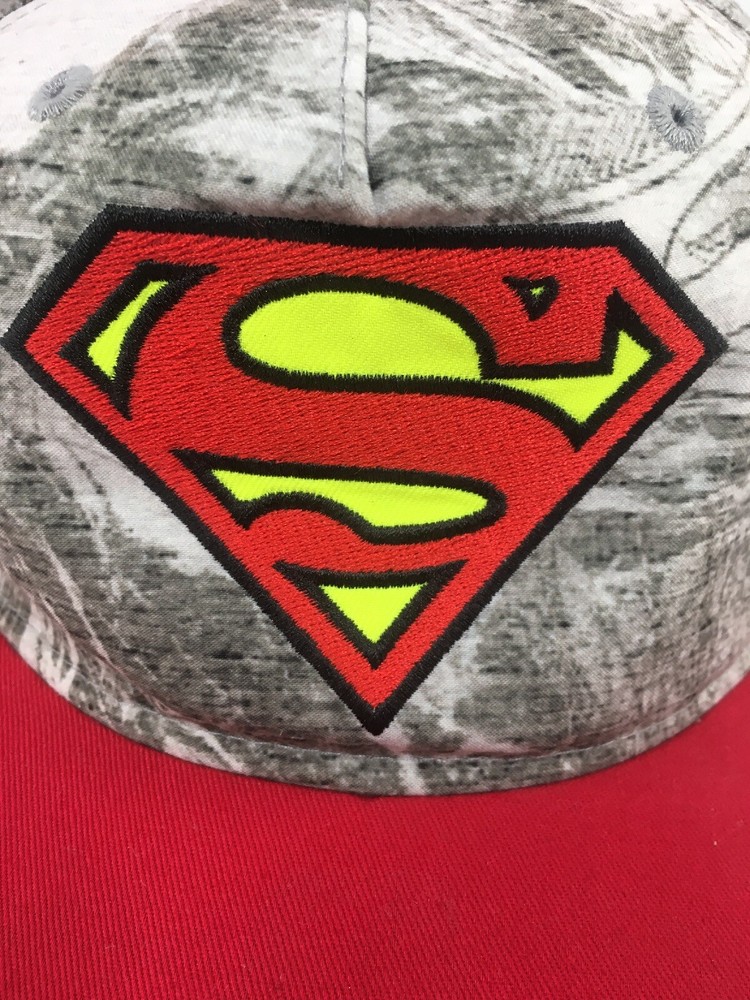 Superman Hat Cap Adjustable