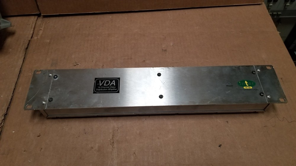 InterVid VDA 16 Channel Video Distribution Amplifier