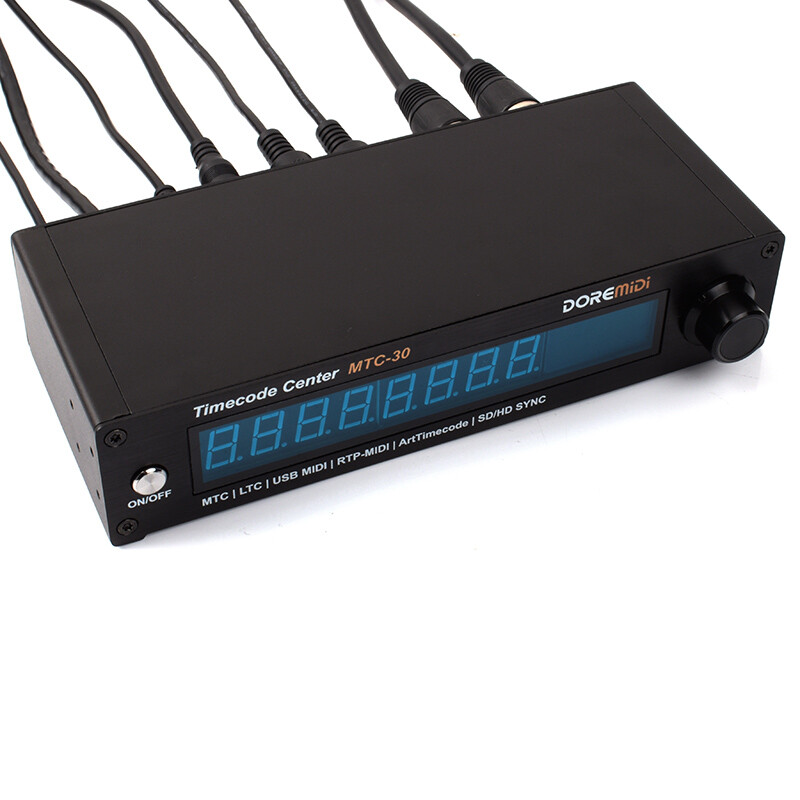 DOREMiDi Timecode Center (MTC-30) Multifunctional Time Code Product