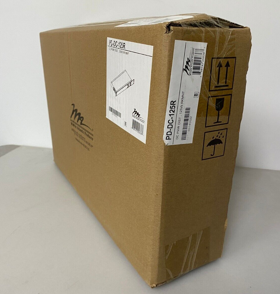 Middle Atlantic PD-DC-125R DC Power System Distribution Rack Mount