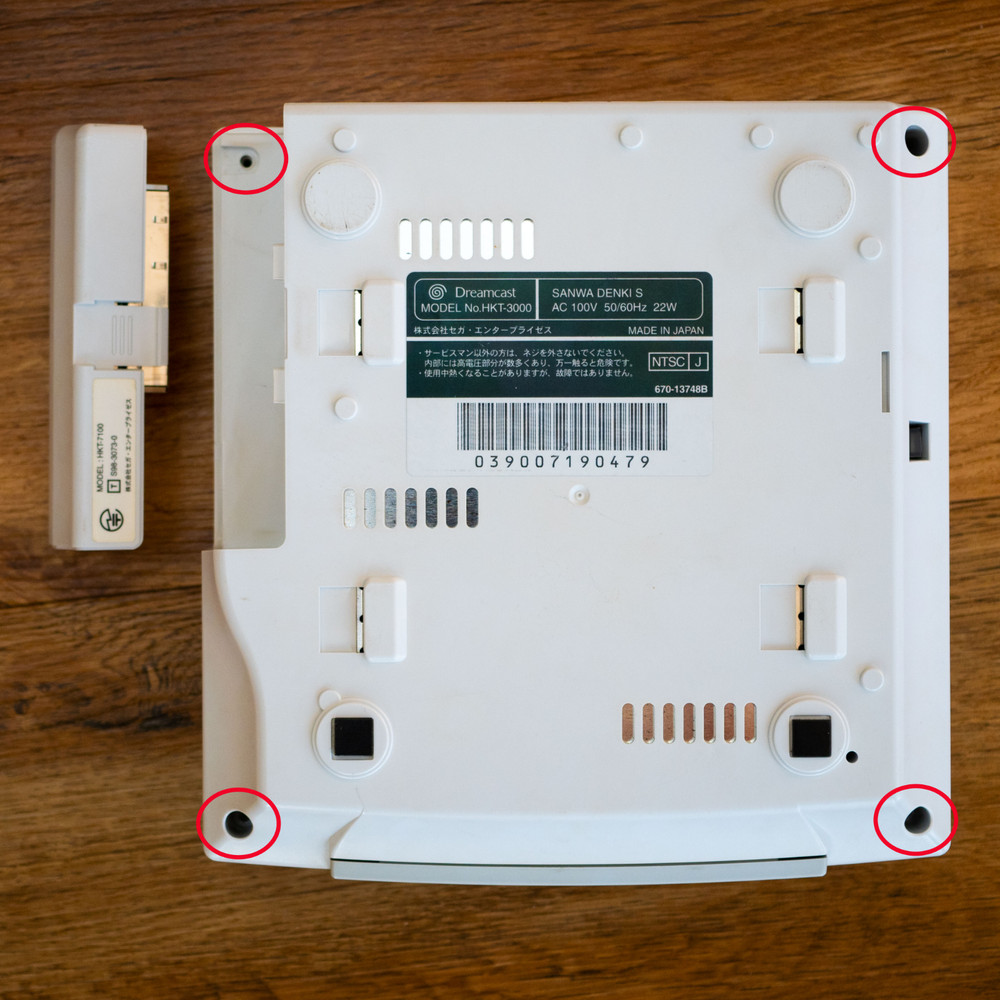 Dreamcast Replacement Power Supply USBC Type C Mod With 3D Printed Spacer