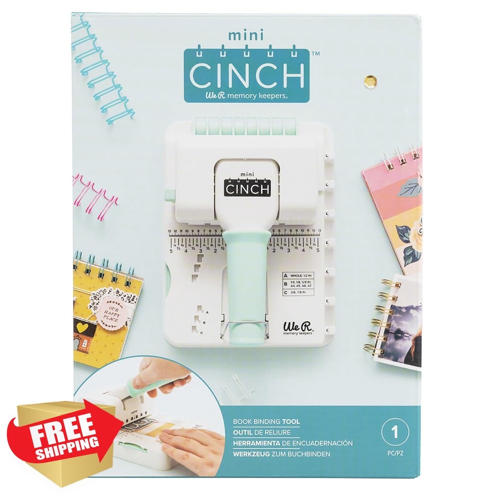 We R Memory Keepers Mini Cinch Bookbinding Machine Tool