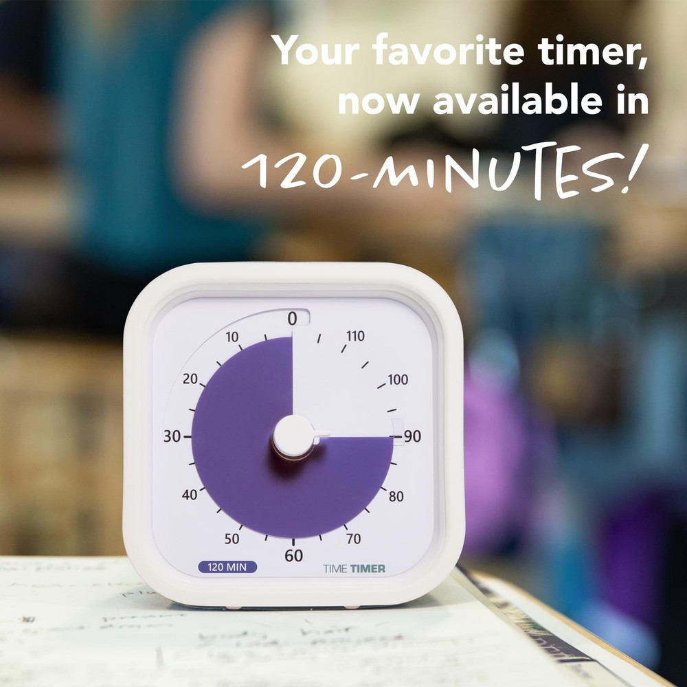 New 120 Minute MOD Education Edition Visual Timer with Desktop Software for Kids