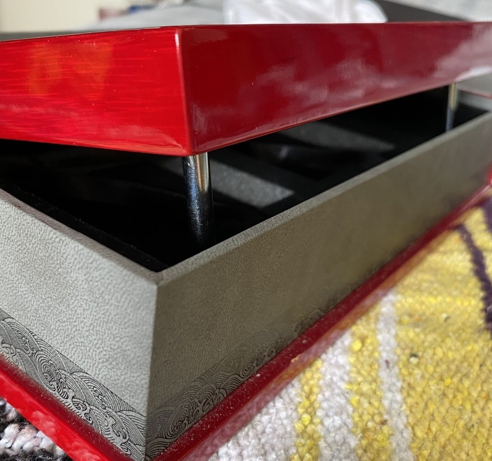 Empty 2010-2021 Silver $15 Lunar Lotus 12-Year Display Case