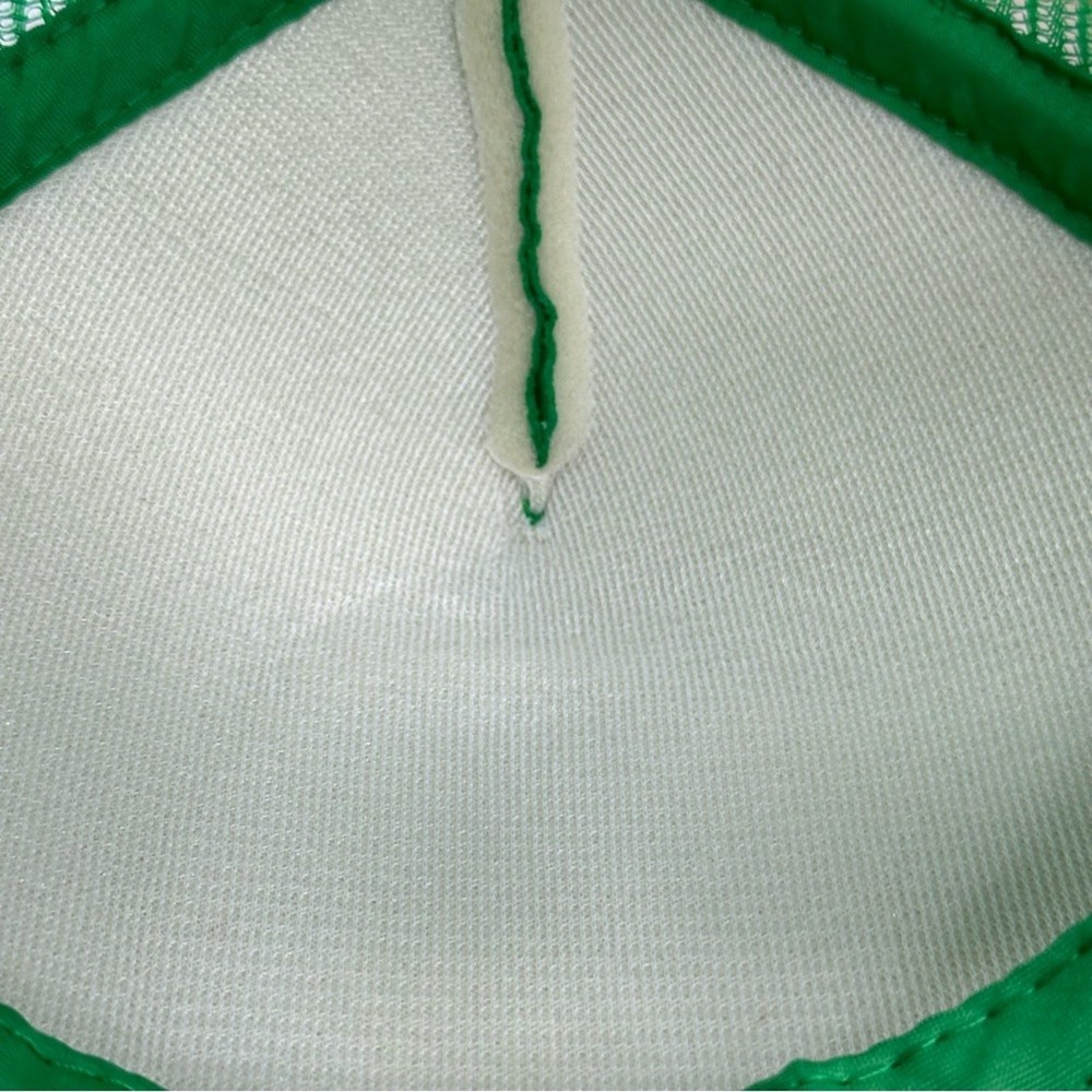 Smiley Face Trucker Cap - GREEN