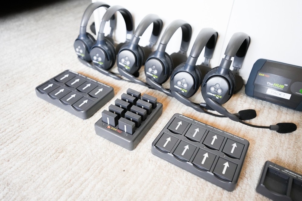 Eartec UltraLITE HD 13-User Wireless Intercom System - Dual HUB Setup