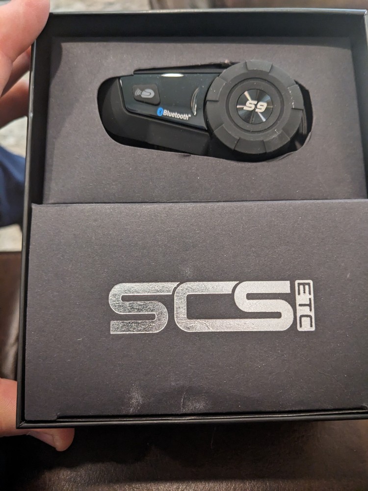 SCSETC S-9 Motorcycle Helmet Bluetooth Headset Intercom