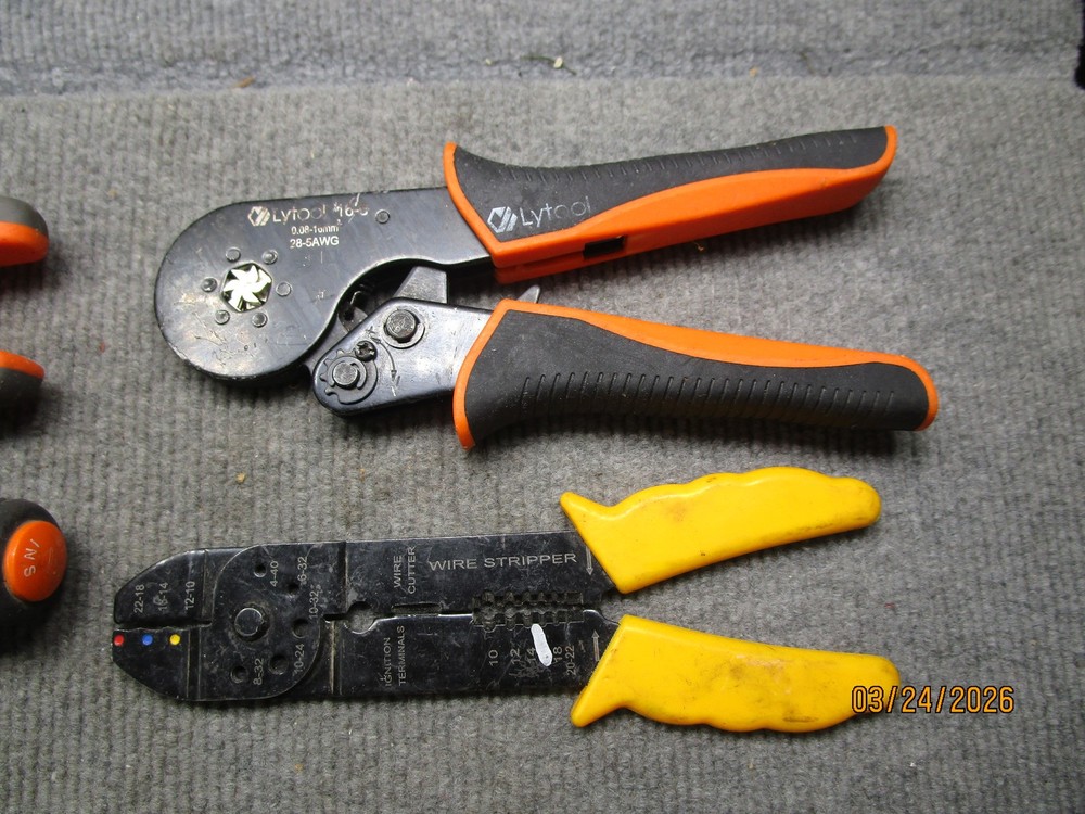 Lot Misc Crimping Tools & More