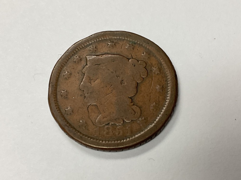 1851 Large Cent