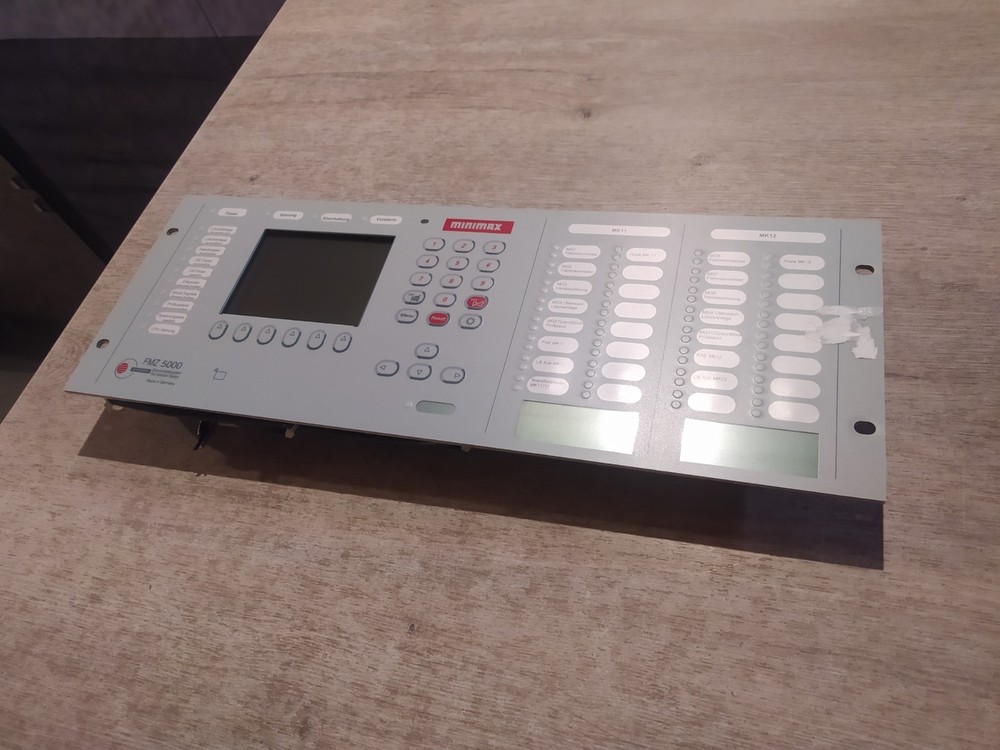 MINIMAX FMZ 5000 FIRE DETECTION SYSTEM CONTROL PANEL