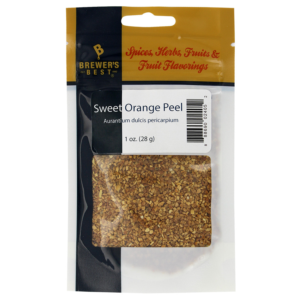 Sweet Orange Peel- 1 oz Beer Making Additive