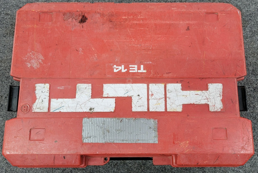 Hilti TE14 Rotary Hammer Drill w/Case, Bits, And Paperwork
