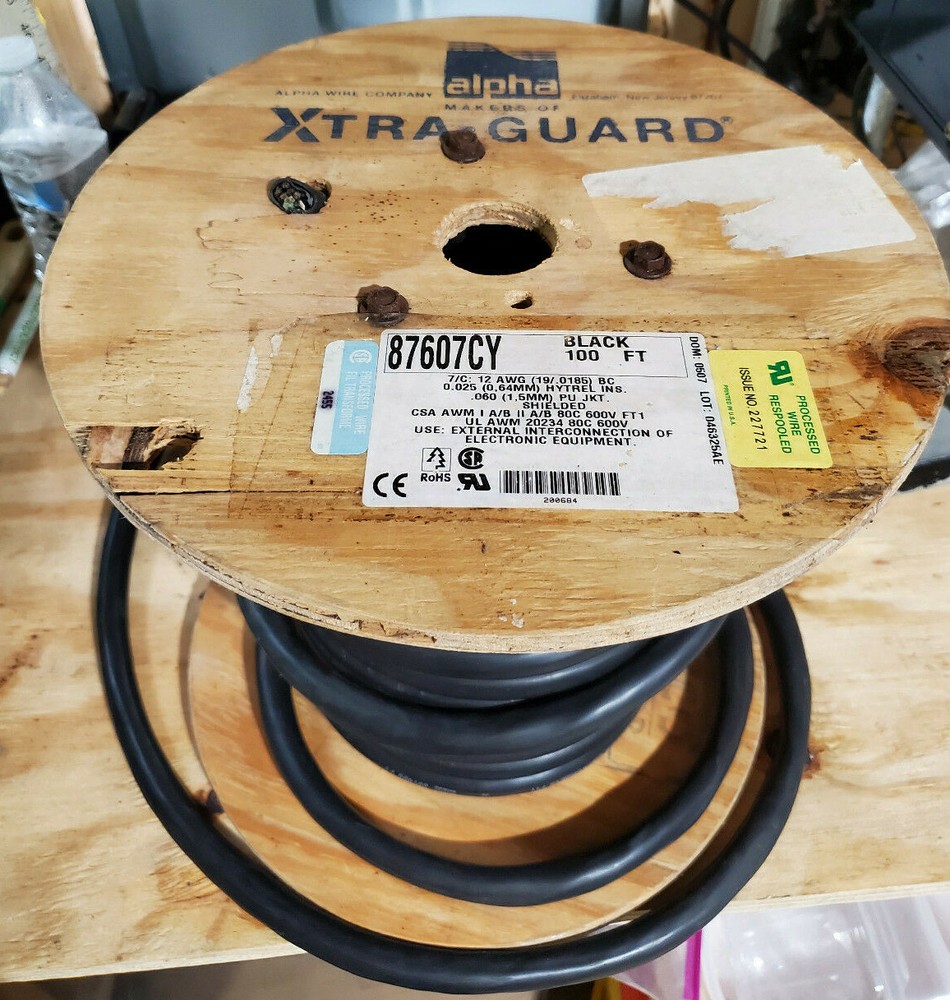 Alpha 87607CY Xtra-Guard Cable (1FT Per)