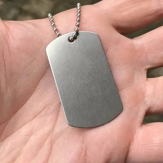 Gr5 Titanium Dog Tags Titanium ID Dog Tags