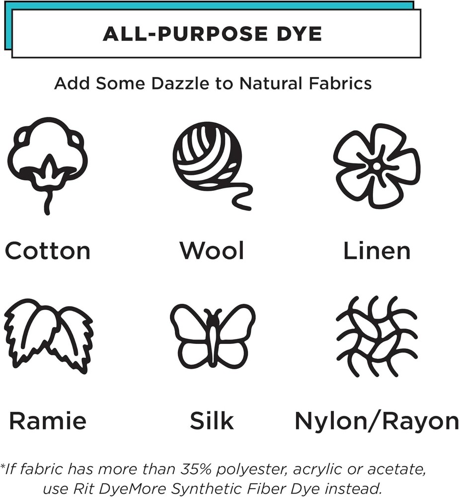 Rit All-Purpose Liquid Dye, Black, 3-Pack