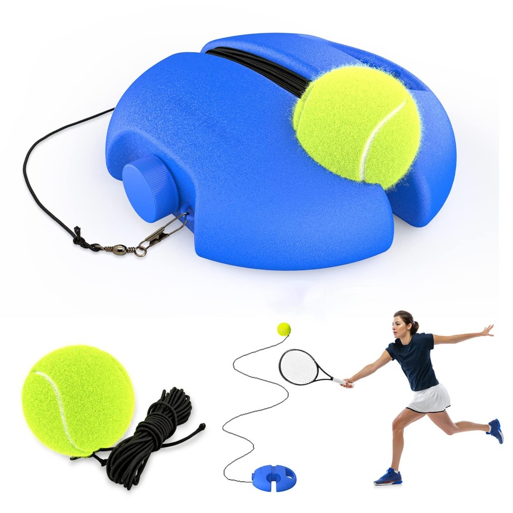Tennis Trainer Rebound Ball with String Solo Practice Trainer Self Training Tool