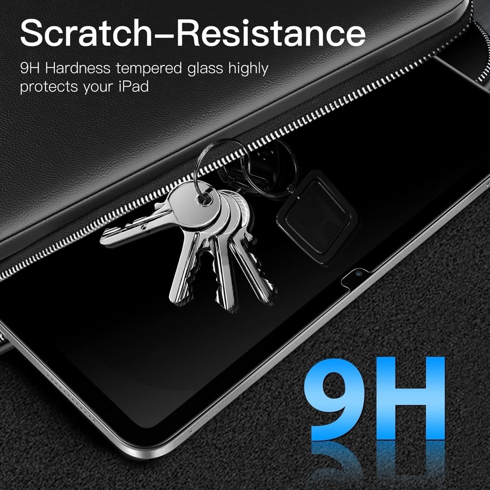2-Pack For iPad 10th Generation Tempered Glass Screen Protector Privacy / Clear