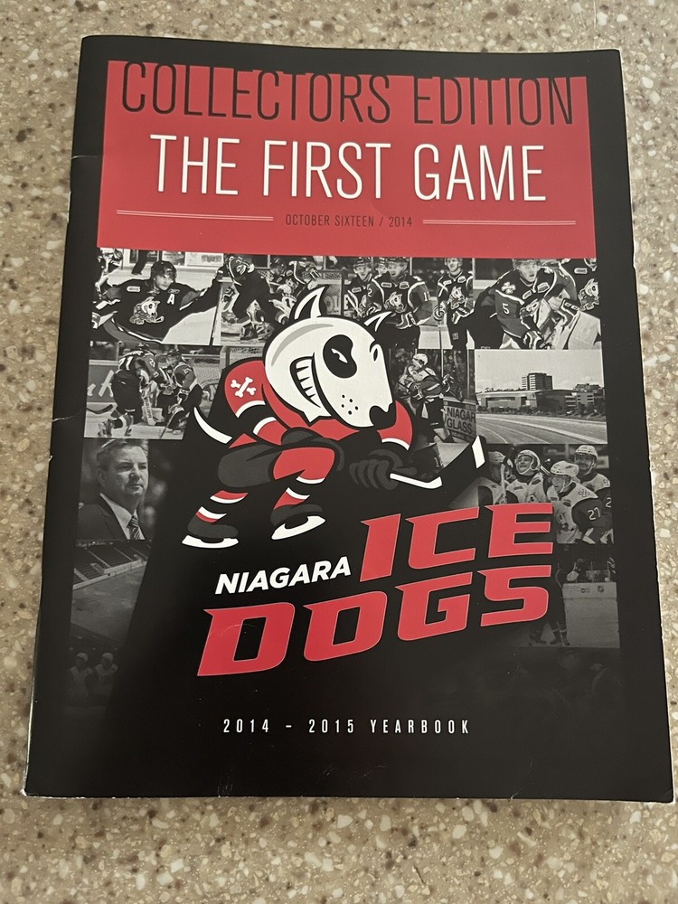 Niagara Icedogs First Game Meridian Centre Program 10-16 2014 *2014/15 Yearbook