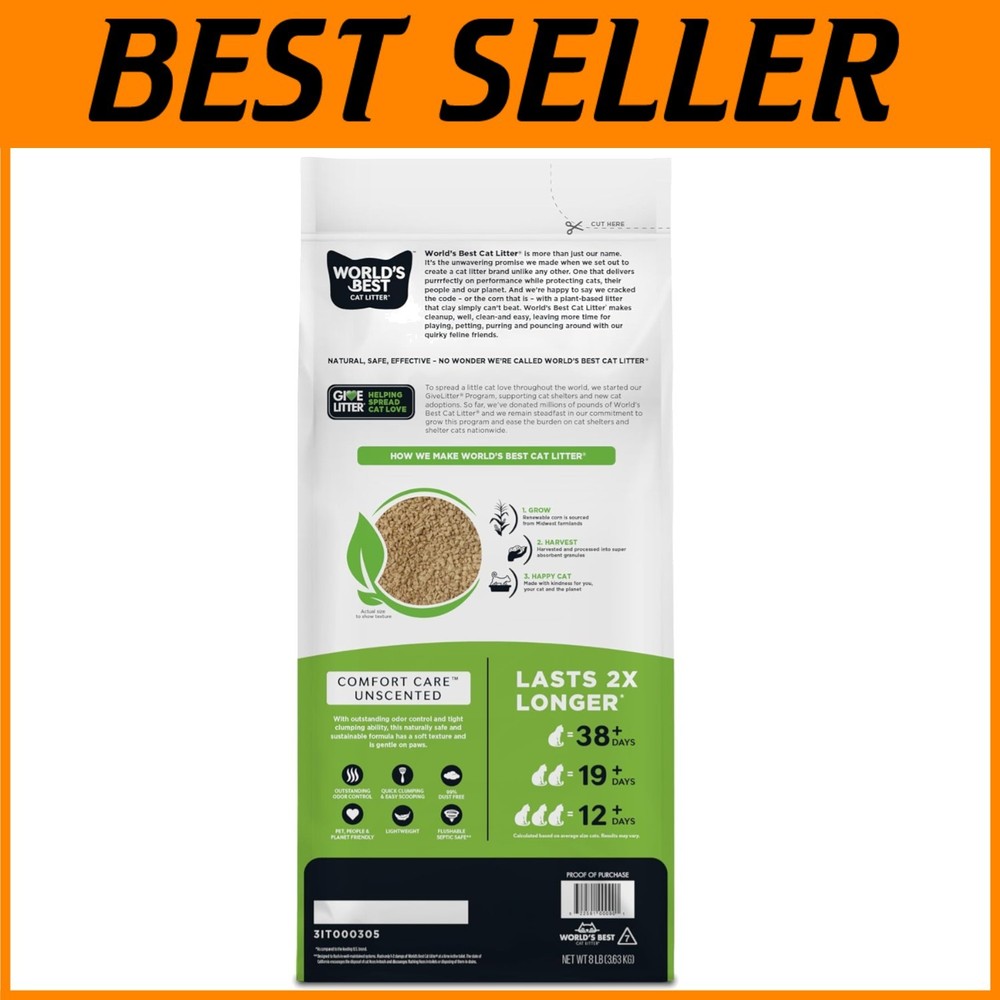 Lightweight & Easy Scooping Cat Litter