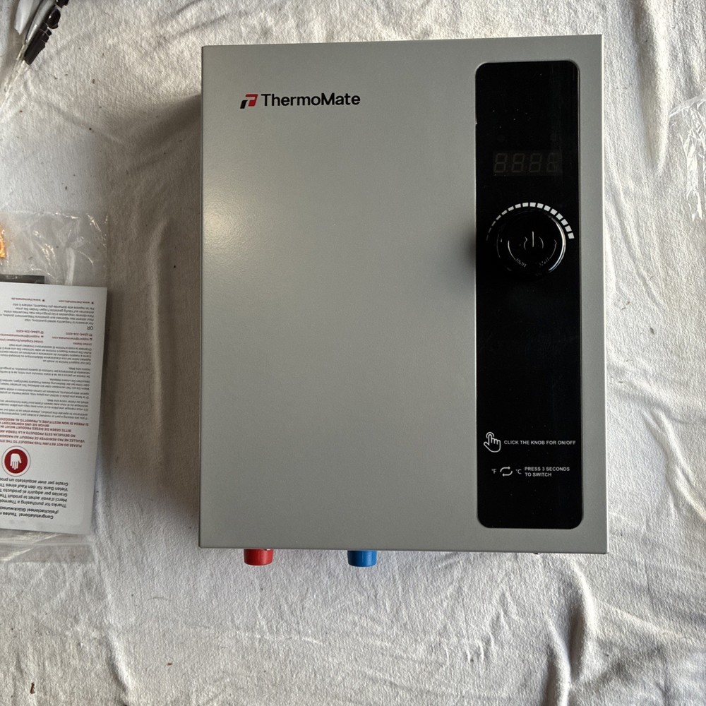 Electric Tankless Water Heater 8kW 240V On Demand – ThermoMate – Open Box