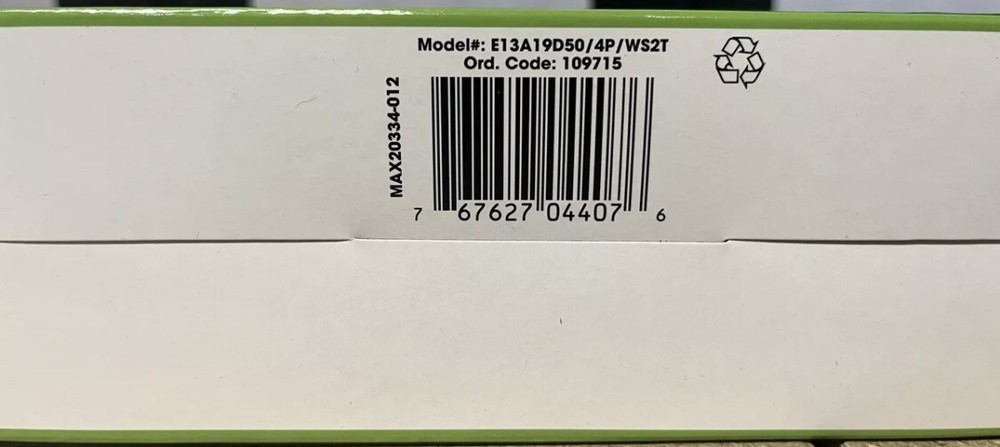96 Pack Light Bulbs Maxlite 13w LED = 100 Watt Replace A19 Day Light 5000K 100w