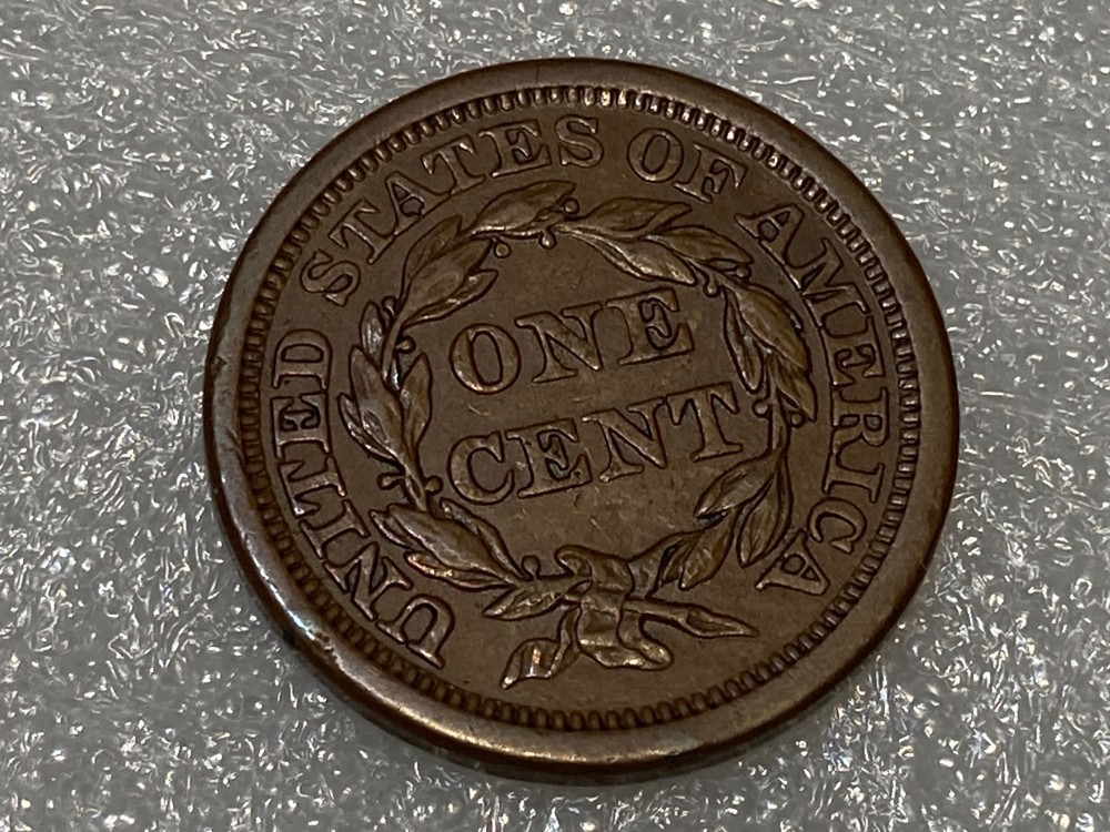 1855 coronet head large cent