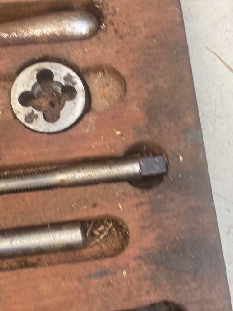 Vintage Tap Set W/ Case