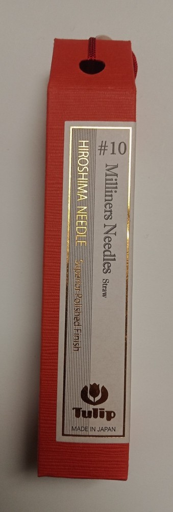 Hiroshima Needles #10 Milliners Straw