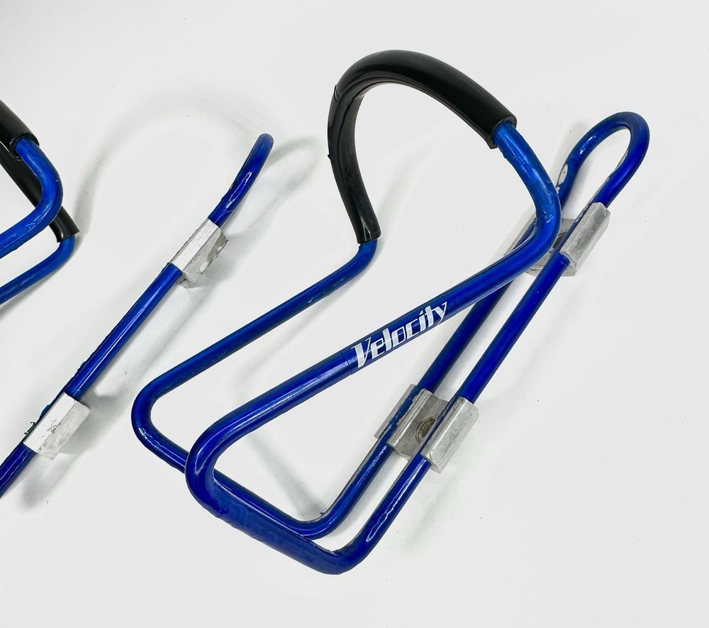 Blue Velocity Bottle Cages