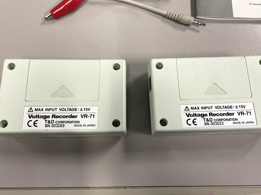 Voltage Recorder VR-71 - Used Tested Working