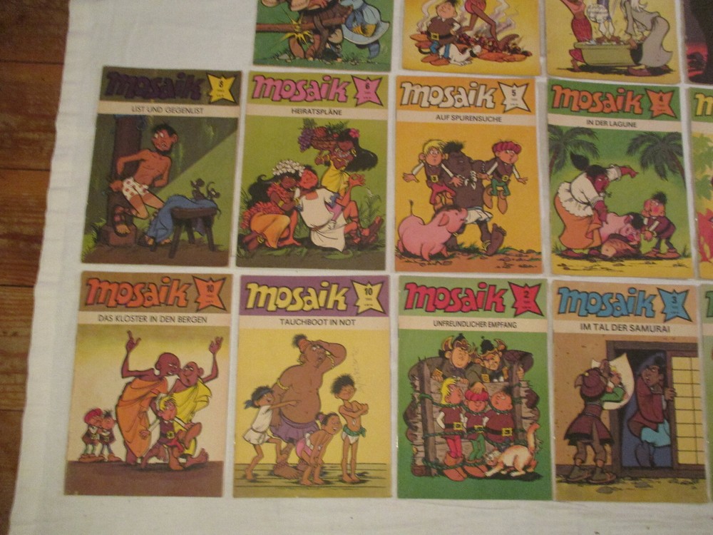 Mosaic GDR Comics Convolution 80s 59 Pieces