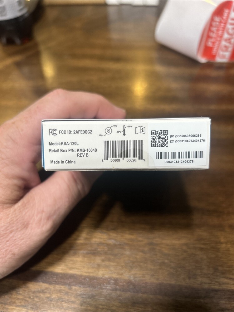 Kinsa KSA-120L Thermometer Bluetooth New