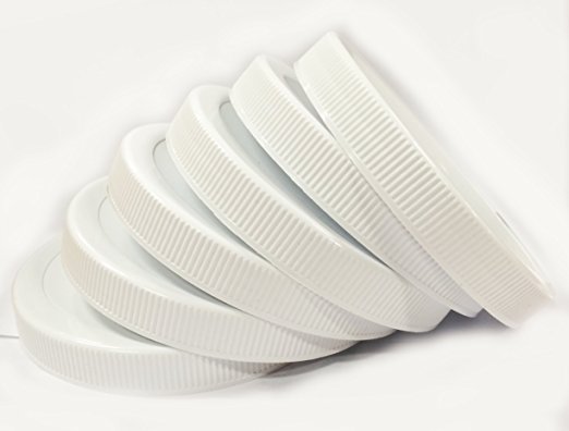 6 Pack 1 Gallon Fermentation Jar Replacement Lids poly