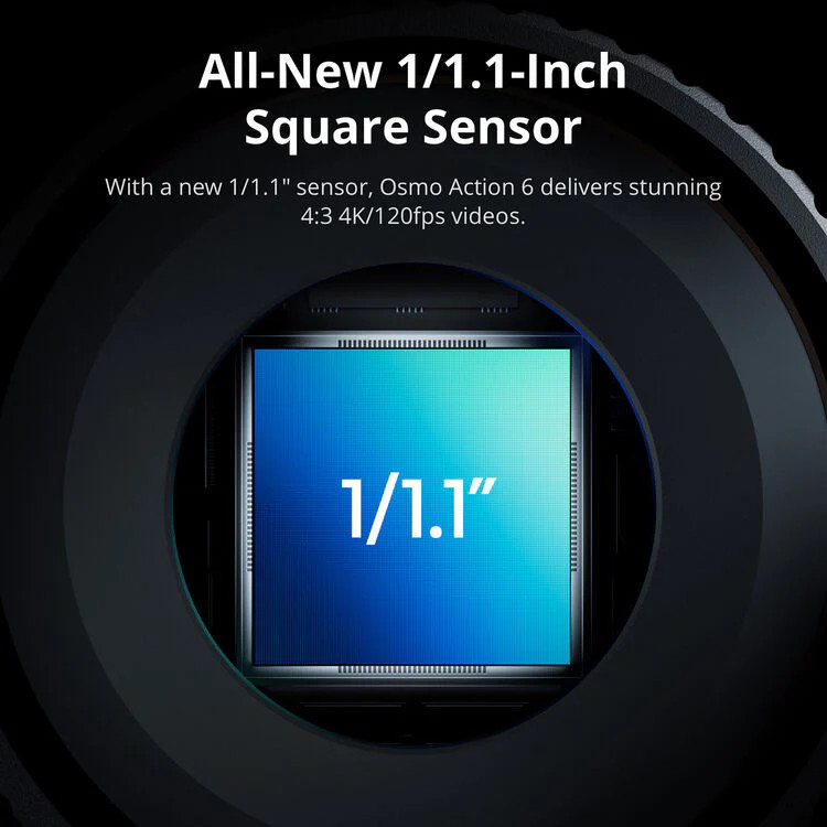 Osmo Action 6 Standard Combo 8K Action Camera