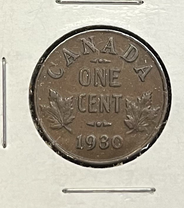 1930 Canada Cent