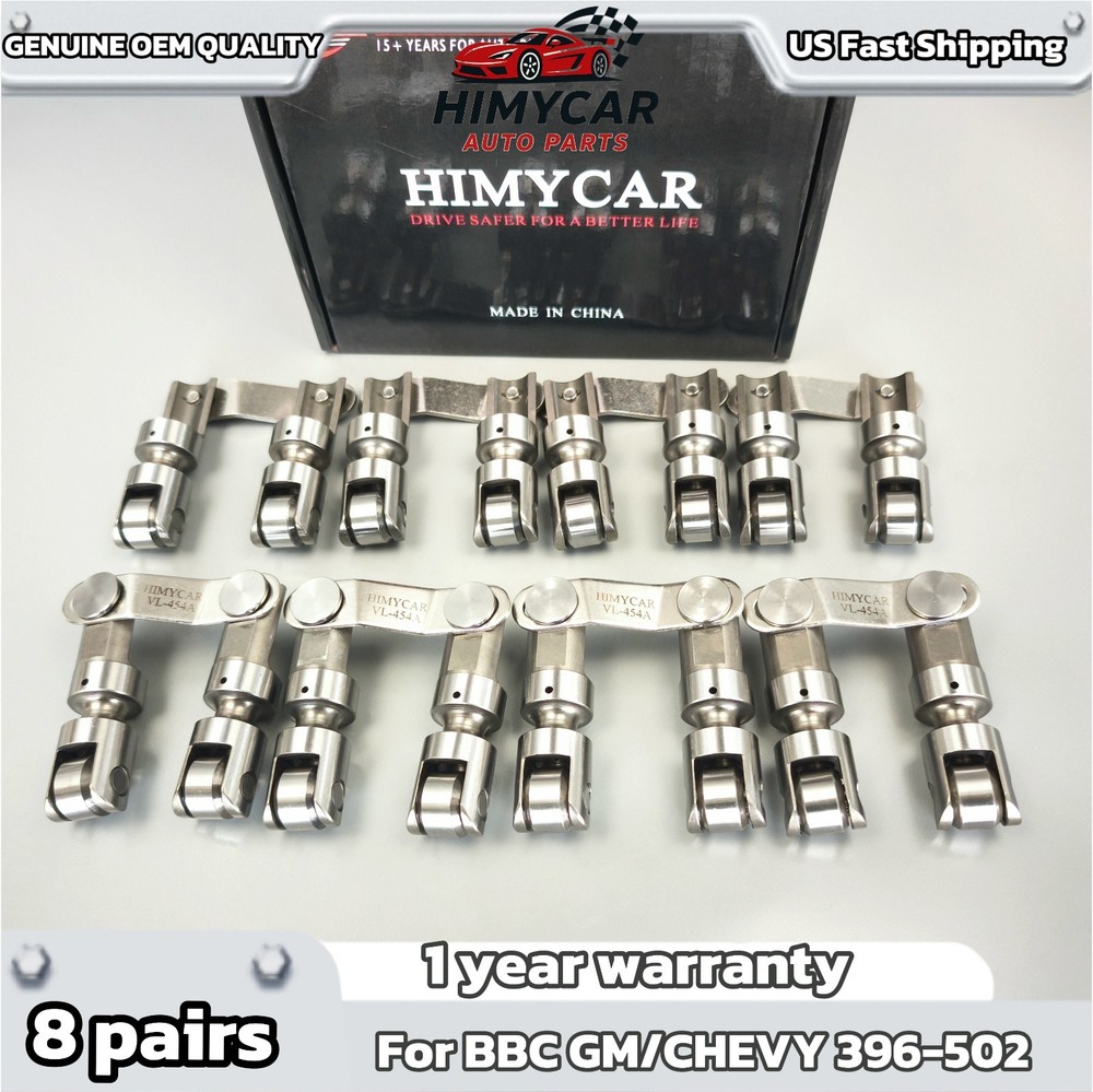 Racer Solid Mechanical Roller Lifters with Link Bar for BBC GM/CHEVY 396-502