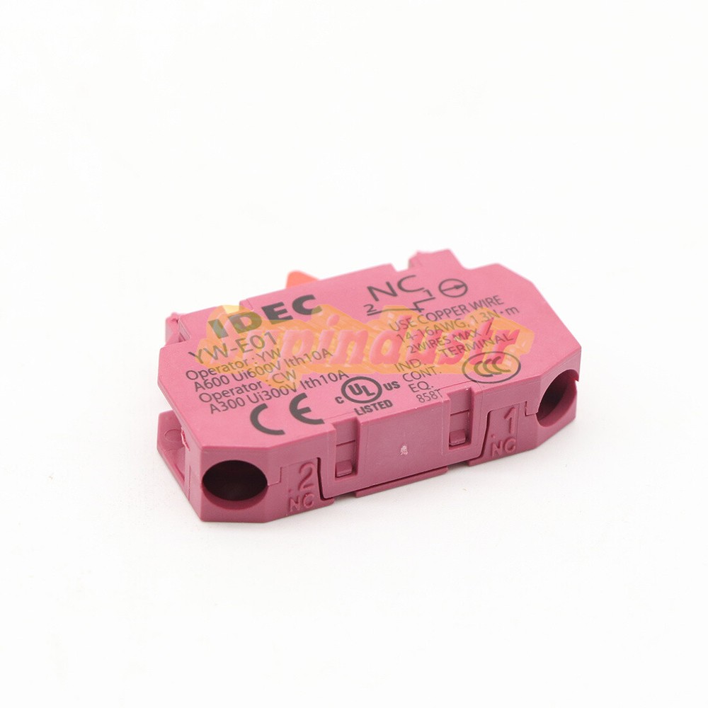 5Pcs IDEC Izumi push button switch contact YW-E01