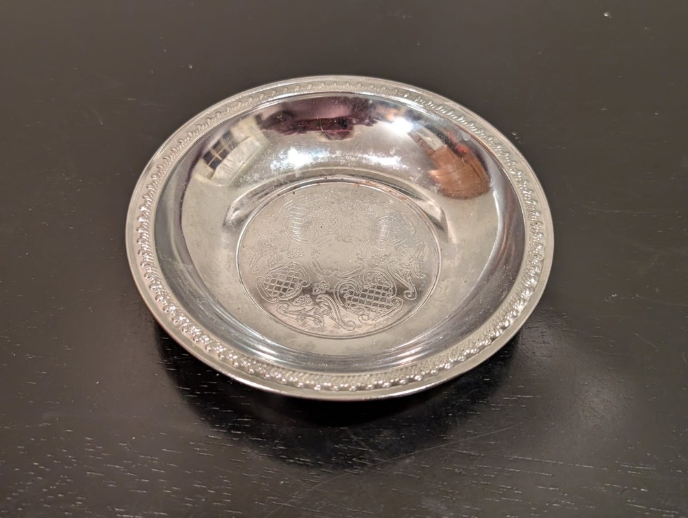 Vintage Silver Candy Dish